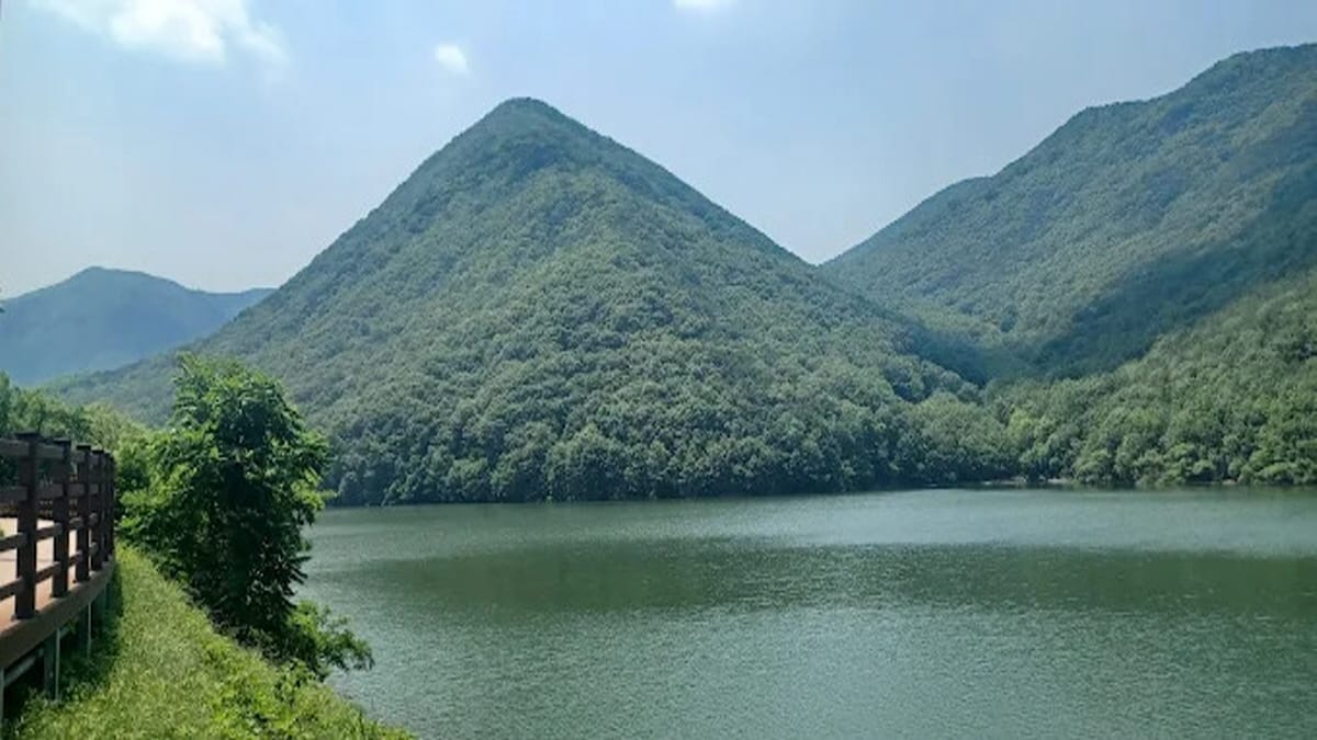 가창댐 수변 전망대